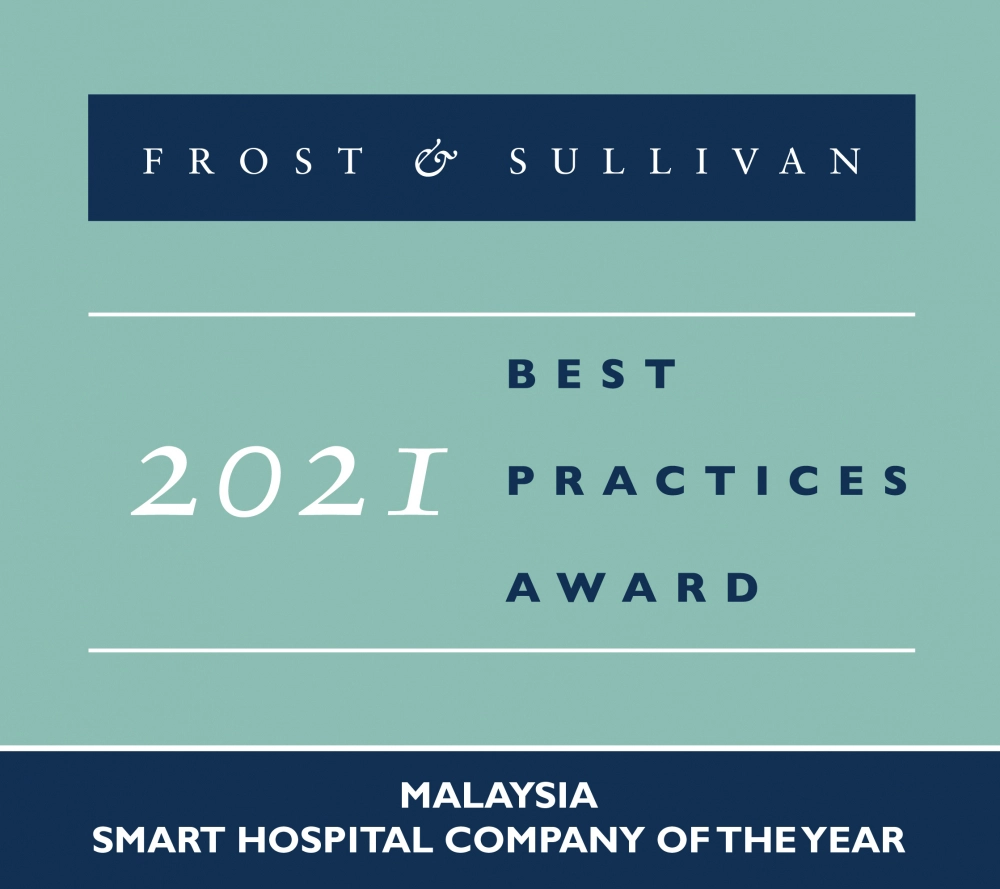 Frost & Sullivan Best Practices Awards 2021 – Smart Hospital Company of the Year – Malaysia