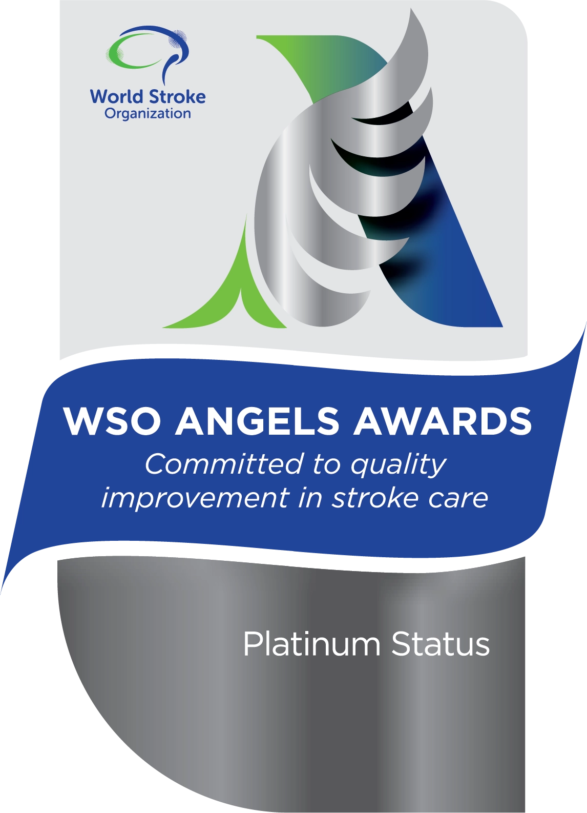 World Stroke Organisation Angels Award 2025 – Platinum Status