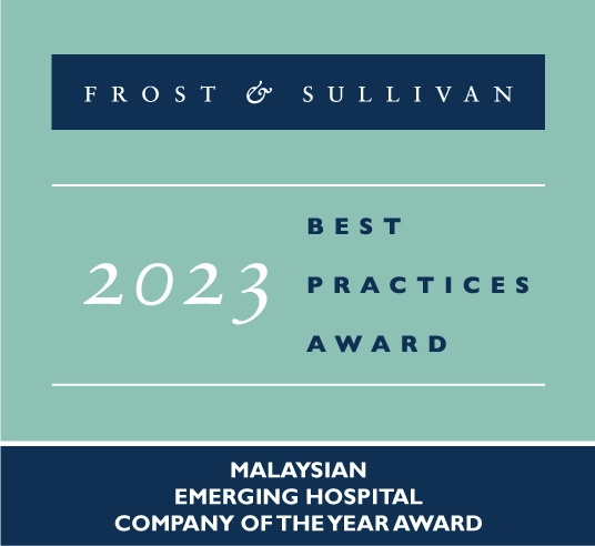 Frost & Sullivan Best Practices Awards 2023 – Emerging Hospital Company of the Year – Malaysia